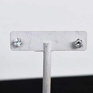 Lot #741 Sterling Silver Stud Earrings 