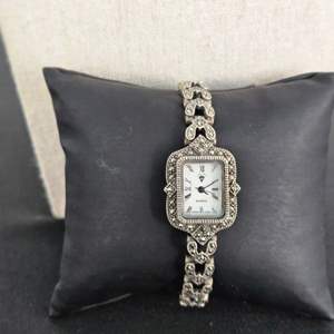 Lot #745 Gorgeous Ladies Watch w/ Sterling Silver Band