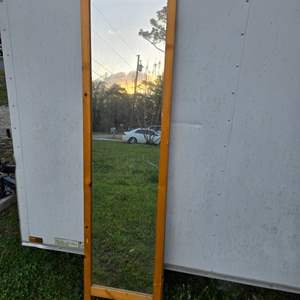 Lot #263 Ikea Nyland Standing Mirror