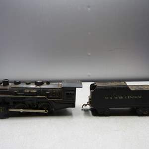 Lot #34 Vintage Marx 400 Locomotive Plus New York Central Tender As Shown See Description