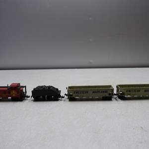 Lot #44 Mixed Lot Miniature Trains As Shown