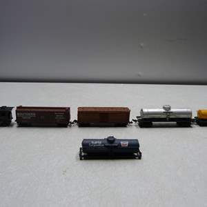 Lot #45 Mixed Lot Miniature Trains As Shown