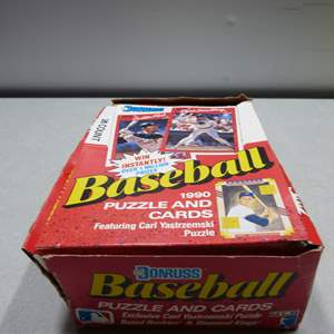 Lot #91 Donruss 1990 Puzzle and Cards Wax Packs As Shown