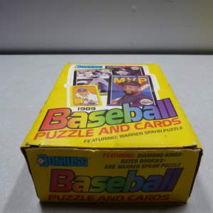 Lot #95 Donruss 1989 Puzzle and Cards Wax Packs As Shown See Description