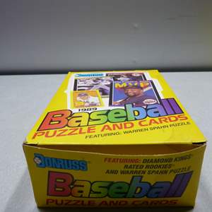 Lot #99 Donruss 1989 Puzzle and Cards Wax Packs As Shown See Description