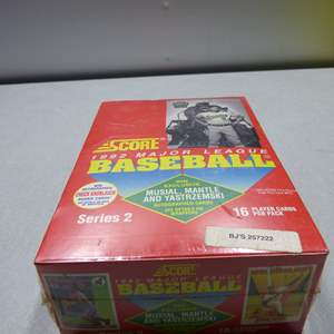 Lot #100 SEALED Case Score Series 2 1992 Major League Baseball Cards