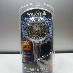 Lot #188 NEW Waterpik Power Pulse Shower Head