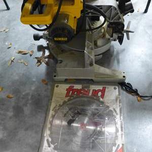 Lot #282 Dewalt DW705 Saw With Blade As Shown