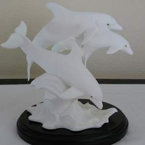 Lot #308   Great Lenox "Flight of the Dolphins" figure