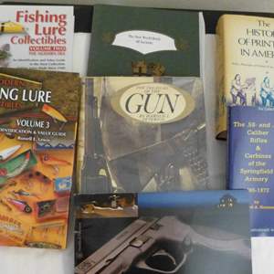 Lot #336  Lot of PEW PEW and fishing books