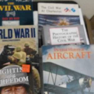 Lot #342  Lot of Military & Civil War books