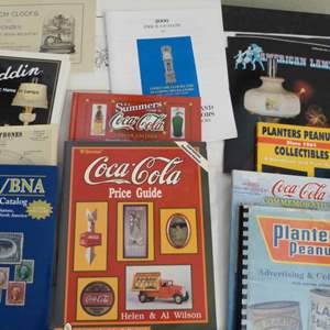 Lot #346  Nice lot of collectors books