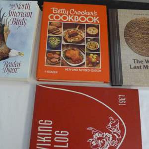 Lot #347  Misc. lot of books to include early Betty Crocker cookbook