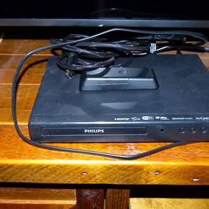 Lot #358  Phillips DVD player w/remote