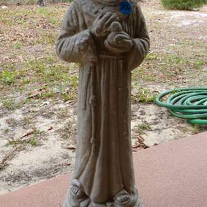 Lot #371  Concrete HEAVY Saint Joseph statue 