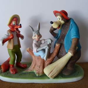 Lot #21 Amazing Disney Splash Mountain Brer Rabbit Figurine