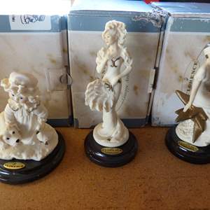 Lot #29 Lot of 3 Florence Figurines In Box As Shown