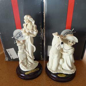 Lot #30 Mixed Lot Giuseppe Armani and Florence Figurines In Box As Shown