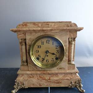 Lot #54 Vintage Seth Thomas Mantle Clock See Description 