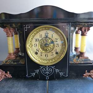 Lot #65 Antique Seth Thomas Mantle Clock