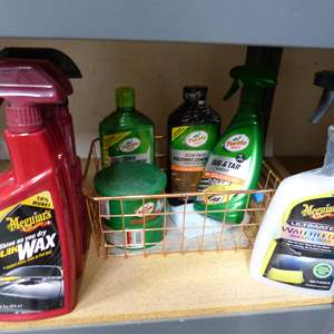 Lot #117 Mixed Lot Cleaning Supplies As Shown- Some New