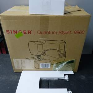 Lot #157 Singer Quantum Stylist 9960 In Box