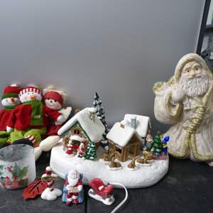 Lot #159 Mixed Lot Holiday Decor As Shown