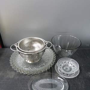 Lot #178 Mixed Lot Glass and Kitchenware As Shown