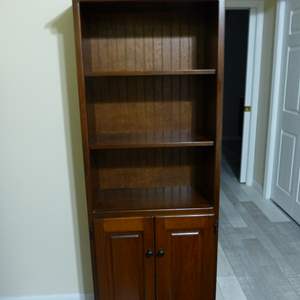 Lot #207 Bookcase Cabinet