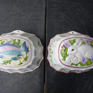 Lot #264 Lot of 2 Franklin Mint Le Cordon Bleu Molds As Shown