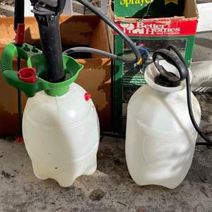 Lot #366 - Pair of Multi-Purpose Garden Sprayers