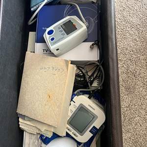 Lot #168 - Contents of trunk medical devices