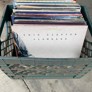 Lot #58 - crate of Record albums various conditions and genre