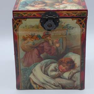 Lot #627 Enesco Christmas Music Box