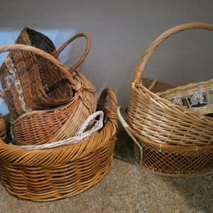 Lot #473 Lot of Baskets