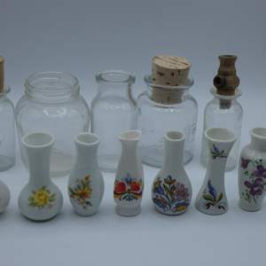 Lot #479 Lot of Mini Vases