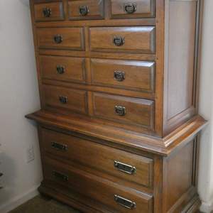 Lot #507 Oak Highboy