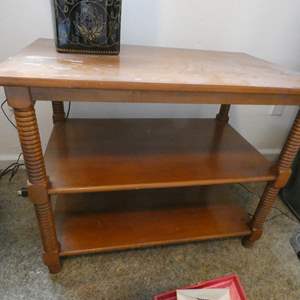 Lot #510 Side Table, Maple Hard Wood