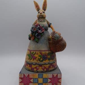 Lot #706 Jim Shore Easter Bunny