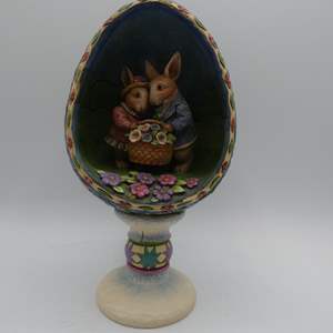 Lot #708 Jim Shore Easter Egg