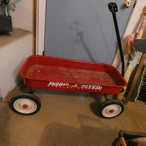 Lot #716 Radio Flyer Red Wagon in Outstanding Condition 