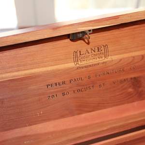 Lot #16 Lane Cedar Chest Box 