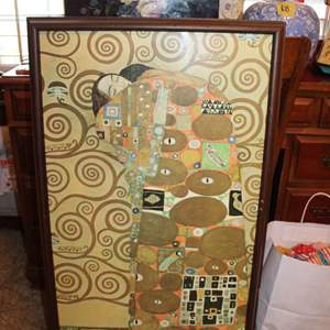 Lot #36 Gustav Klimt Framed Print