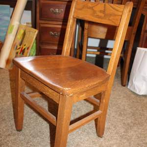 Lot #59 Small Wood Childs Chair