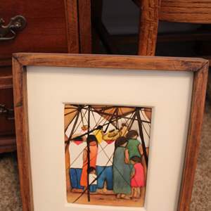 Lot #67 Framed Signed Art by Jean Ramirez