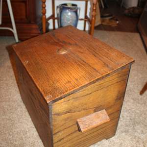 Lot #72 Vintage/Antique Wood Box