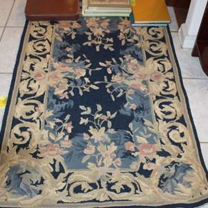 Lot #84 Smaller Blue Rug