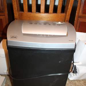 Lot #99 ATIVA Paper Shredder