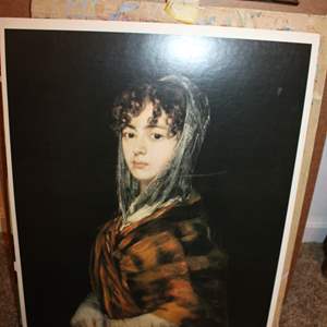 Lot #111 Goya Art Print- 'Senora Sbassa Garcia'