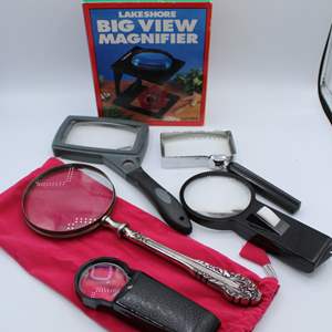 Lot #251 Lot of Magnifying Glasses